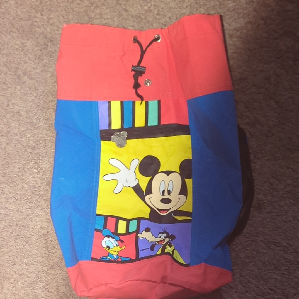 Colorful Mickey Mouse Backpack